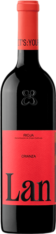 Envío gratis | Vino Tinto Lan Crianza D.O.Ca. Rioja La Rioja España Tempranillo 75 cl