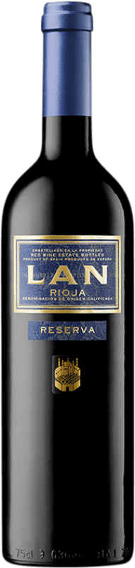 14,95 € | Красное вино Lan Резерв D.O.Ca. Rioja Ла-Риоха Испания Tempranillo, Graciano, Mazuelo 75 cl
