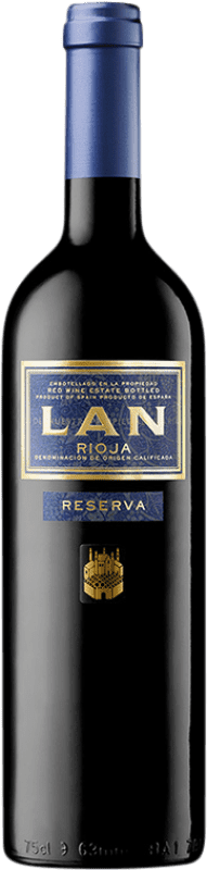 12,95 € | Красное вино Lan Резерв D.O.Ca. Rioja Ла-Риоха Испания Tempranillo, Graciano, Mazuelo 75 cl