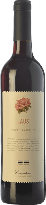 5,95 € | Red wine Laus Laus Roble D.O. Somontano Aragon Spain Tempranillo, Merlot, Cabernet Sauvignon Bottle 75 cl