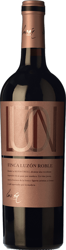 6,95 € Free Shipping | Red wine Luzón Roble D.O. Jumilla Castilla la Mancha Spain Monastrell Bottle 75 cl
