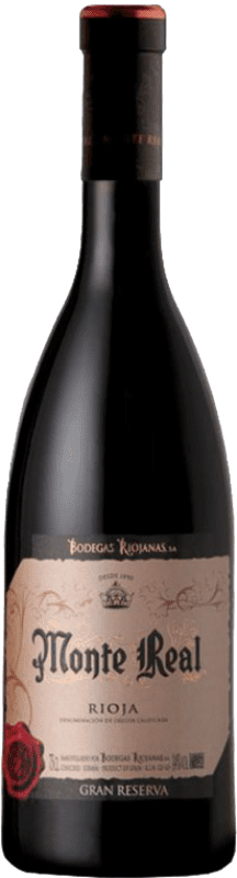 19,95 € 送料無料 | 赤ワイン Bodegas Riojanas Monte Real グランド・リザーブ D.O.Ca. Rioja