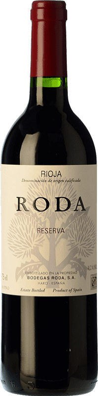 32,95 € | Красное вино Bodegas Roda Резерва D.O.Ca. Rioja Ла-Риоха Испания Tempranillo — Темпранильо, Graciano — Грасиано 75 cl