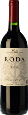 24,95 € | 红酒 Bodegas Roda 预订 D.O.Ca. Rioja 拉里奥哈 西班牙 Tempranillo, Grenache, Graciano 瓶子 Medium 50 cl