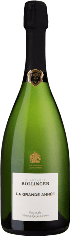 195,95 € Envío gratis | Espumoso blanco Bollinger La Grande Année Gran Reserva A.O.C. Champagne