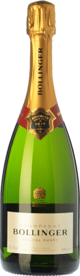 Бесплатная доставка | Белое игристое Bollinger Spécial Cuvée брют Гранд Резерв A.O.C. Champagne шампанское Франция Pinot Black, Chardonnay, Pinot Meunier 75 cl