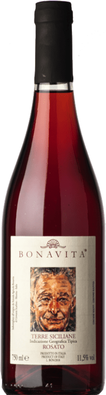 23,95 € | Rosé wine Bonavita Rosato I.G.T. Terre Siciliane Sicily Italy Nerello Mascalese, Nerello Cappuccio, Nocera 75 cl