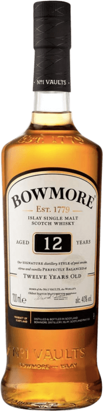 送料無料 | ウイスキーシングルモルト Morrison's Bowmore アイラ島 イギリス 12 年 70 cl