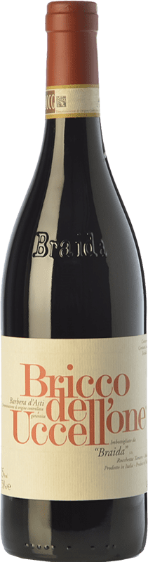71,95 € | Red wine Braida Bricco dell'Uccellone D.O.C. Barbera d'Asti Piemonte Italy Barbera Bottle 75 cl