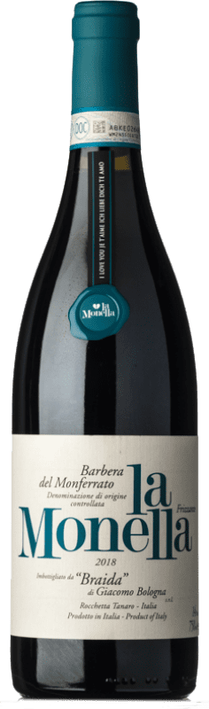13,95 € | Красное вино Braida di Giacomo Bologna La Monella D.O.C. Barbera del Monferrato Пьемонте Италия Barbera — Барбера 75 cl