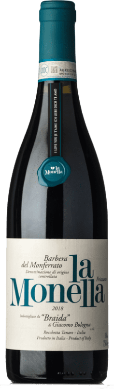13,95 € | Красное вино Braida La Monella D.O.C. Barbera del Monferrato Пьемонте Италия Barbera 75 cl