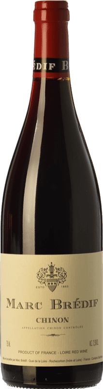 21,95 € | Red wine Brédif Marc Joven A.O.C. Chinon Loire France Cabernet Franc Bottle 75 cl