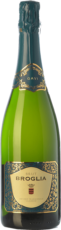 21,95 € | White sparkling Broglia Brut D.O.C.G. Cortese di Gavi Piemonte Italy Cortese Bottle 75 cl