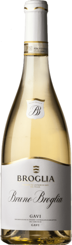 Бесплатная доставка | Белое вино Broglia Bruno D.O.C.G. Cortese di Gavi Пьемонте Италия Cortese 75 cl