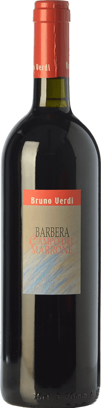 23,95 € | Красное вино Bruno Verdi Campo del Marrone D.O.C. Oltrepò Pavese Ломбардии Италия Barbera 75 cl