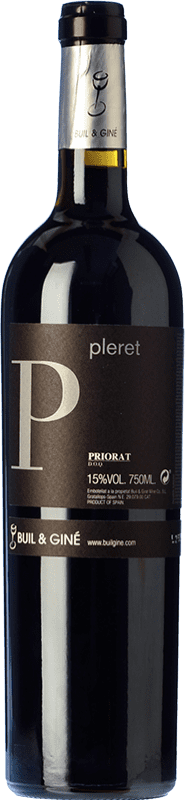54,95 € | Red wine Buil & Giné Pleret Aged D.O.Ca. Priorat Catalonia Spain Merlot, Syrah, Grenache, Cabernet Sauvignon, Carignan 75 cl