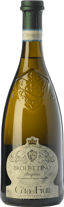 24,95 € | Белое вино Cà dei Frati Brolettino D.O.C. Lugana Ломбардии Италия Trebbiano di Lugana 75 cl