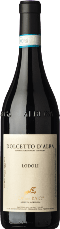 12,95 € | 红酒 Cà del Baio Dolcetto d'Alba Lodoli 年轻的 D.O.C. Piedmont 皮埃蒙特 意大利 Dolcetto 75 cl