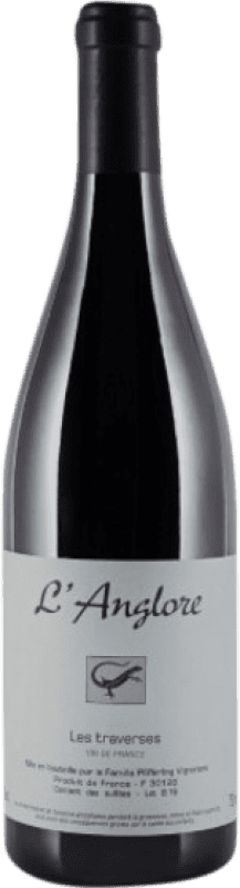 Envoi gratuit | Vin rouge L'Anglore Les Traverses A.O.C. Tavel Rhône France Syrah, Grenache Tintorera 75 cl