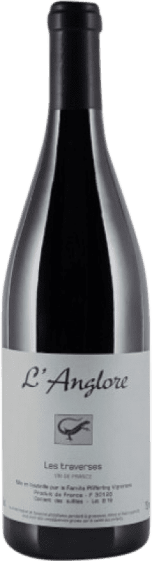 Spedizione Gratuita | Vino rosso L'Anglore Les Traverses A.O.C. Tavel Rhône Francia Syrah, Grenache Tintorera Biologico 75 cl