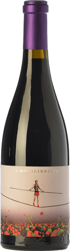 Envoi gratuit | Vin Rouge Ca N'Estruc L'Equilibrista Crianza D.O. Catalunya Catalogne Espagne Syrah, Garnacha — Grenache, Cariñena — Carignan 75 cl