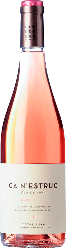 8,95 € | Roséwein Ca N'Estruc Jung D.O. Catalunya Katalonien Spanien Tempranillo, Merlot, Cabernet Sauvignon 75 cl