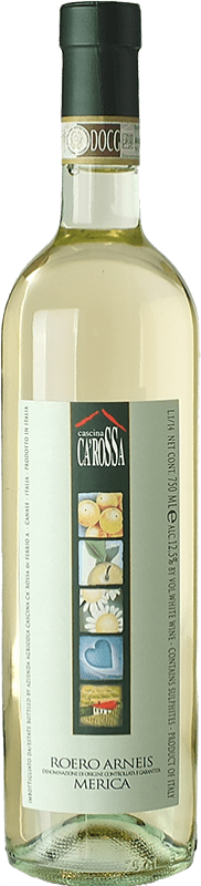 10,95 € | White wine Ca' Rossa Merica D.O.C.G. Roero Piemonte Italy Arneis 75 cl