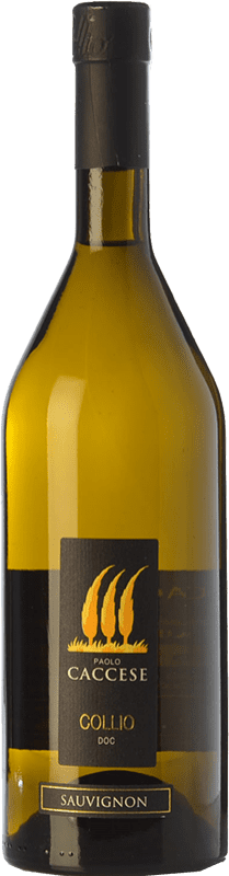 Envoi gratuit | Vin blanc Caccese D.O.C. Collio Goriziano-Collio Frioul-Vénétie Julienne Italie Sauvignon 75 cl