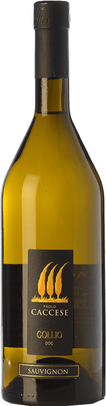 Envio grátis | Vinho Branco Caccese D.O.C. Collio Friuli-Venezia Giulia Itália Sauvignon 75 cl