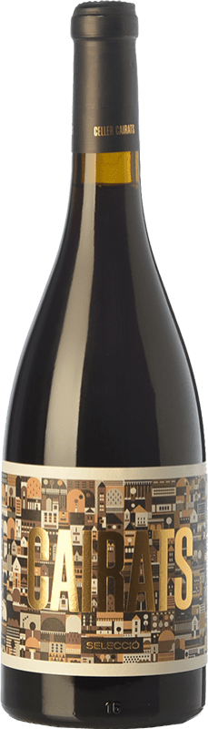 Envío gratis | Vino Tinto Cairats Selección Crianza D.O. Montsant Cataluña España Garnacha, Cariñena 75 cl