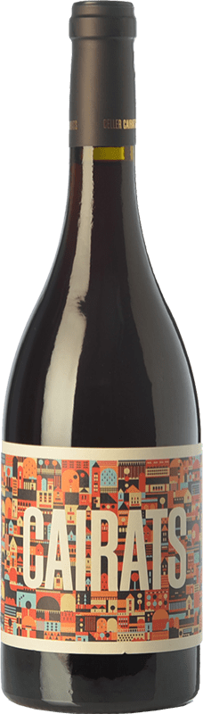 11,95 € | Red wine Cairats Aged D.O. Montsant Catalonia Spain Tempranillo, Grenache, Carignan 75 cl