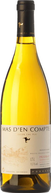 18,95 € Free Shipping | White wine Cal Pla Mas d'en Compte Blanc Crianza D.O.Ca. Priorat Catalonia Spain Grenache White, Macabeo, Xarel·lo, Picapoll Bottle 75 cl