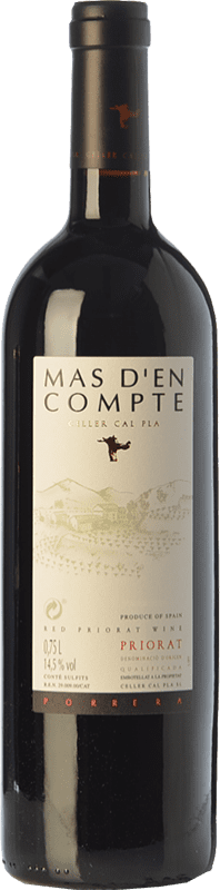 24,95 € | Red wine Cal Pla Mas d'en Compte Negre Aged D.O.Ca. Priorat Catalonia Spain Grenache, Cabernet Sauvignon, Carignan Bottle 75 cl
