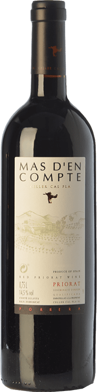 19,95 € 免费送货 | 红酒 Cal Pla Mas d'en Compte Negre 岁 D.O.Ca. Priorat