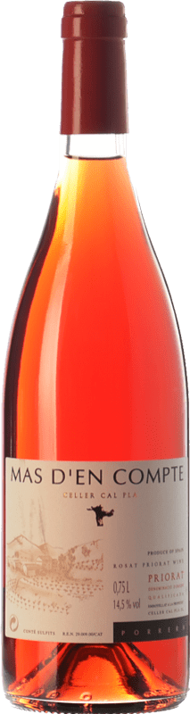 10,95 € | Vinho rosé Cal Pla Mas d'en Compte Rosat D.O.Ca. Priorat Catalunha Espanha Grenache Cinza, Picapoll Preto 75 cl