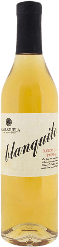 Free Shipping | Fortified wine Callejuela Blanquito Manzanilla Pasada D.O. Manzanilla-Sanlúcar de Barrameda Andalusia Spain Palomino Fino Medium Bottle 50 cl