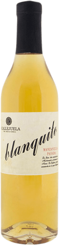 18,95 € Envio grátis | Vinho fortificado Callejuela Blanquito Manzanilla Pasada D.O. Manzanilla-Sanlúcar de Barrameda Garrafa Medium 50 cl