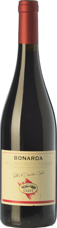 6,95 € | Red wine Calvi Bonarda Vivace D.O.C. Oltrepò Pavese Lombardia Italy Croatina Bottle 75 cl