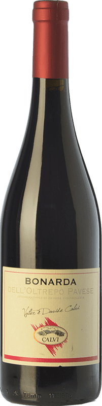 Free Shipping | Red wine Calvi Bonarda Vivace D.O.C. Oltrepò Pavese Lombardia Italy Bonarda 75 cl