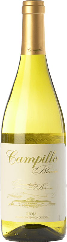 8,95 € | White wine Campillo F.B. Crianza D.O.Ca. Rioja The Rioja Spain Viura Bottle 75 cl
