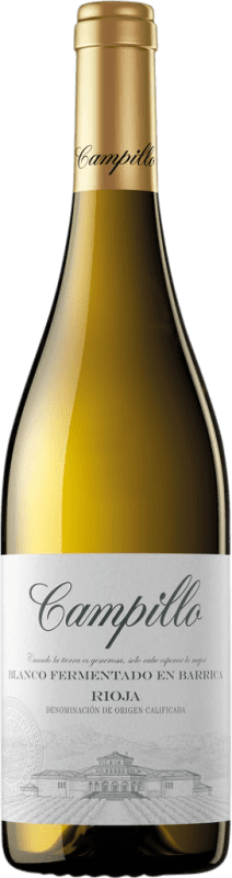 10,95 € | Белое вино Campillo F.B. старения D.O.Ca. Rioja Ла-Риоха Испания Viura 75 cl