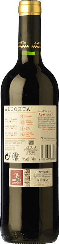 12,95 € Free Shipping | Red wine Campo Viejo Alcorta Reserva D.O.Ca. Rioja The Rioja Spain Tempranillo Bottle 75 cl