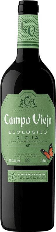 8,95 € | 红酒 Campo Viejo Ecológico 年轻的 D.O.Ca. Rioja 拉里奥哈 西班牙 Tempranillo 75 cl