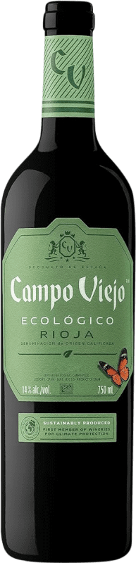 8,95 € | Vino tinto Campo Viejo Ecológico Joven D.O.Ca. Rioja La Rioja España Tempranillo Ecológico 75 cl