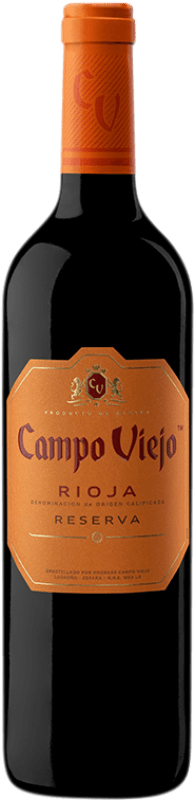 10,95 € | Red wine Campo Viejo Reserva D.O.Ca. Rioja The Rioja Spain Tempranillo, Graciano, Mazuelo Bottle 75 cl