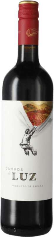 8,95 € Kostenloser Versand | Rotwein Campos de Luz Jung D.O. Cariñena