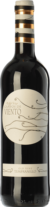 4,95 € | Red wine Campos de Viento Young D.O. La Mancha Castilla la Mancha Spain Tempranillo Bottle 75 cl
