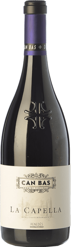 23,95 € | Red wine Can Bas La Capella Aged D.O. Penedès Catalonia Spain Syrah, Cabernet Sauvignon Bottle 75 cl