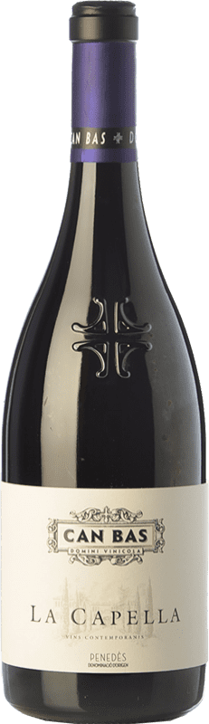22,95 € | Red wine Can Bas La Capella Crianza D.O. Penedès Catalonia Spain Syrah, Cabernet Sauvignon Bottle 75 cl