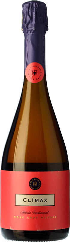 25,95 € | 玫瑰气泡酒 Can Ràfols Clímax Rosat Brut Nature D.O. Cava 加泰罗尼亚 西班牙 Pinot Black 75 cl